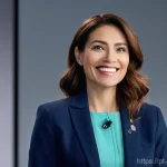 치과 학회에서 발표하는 법 - **"The Engaging Storyteller"**
    A female professional, likely a dentist or healthcare professiona...